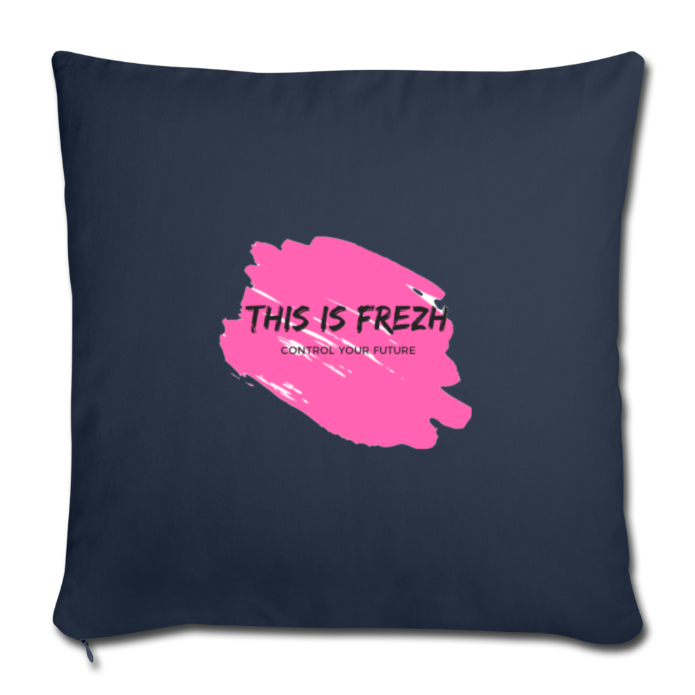 Sofa pillow with filling 45cm x 45cm - navy