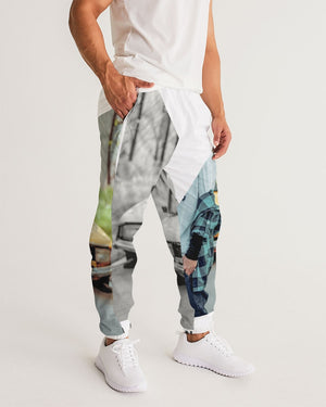 frezh-clothin.myshopify.com Two sides to a story Men's Track Pants cloth Frezh-Clothin frezh-clothin.myshopify.com [variant_title]