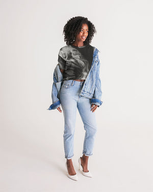 frezh-clothin.myshopify.com Behind The Mask Women's Lounge Cropped Tee cloth Frezh-Clothin frezh-clothin.myshopify.com [variant_title]