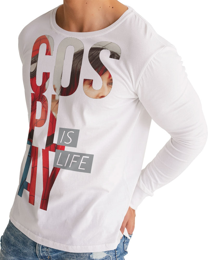 frezh-clothin.myshopify.com Cosplay is life Men's Long Sleeve Tee cloth Frezh-Clothin frezh-clothin.myshopify.com [variant_title]
