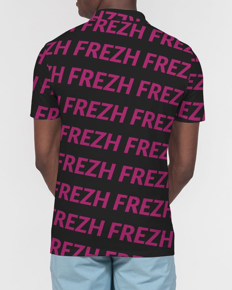 frezh-clothin.myshopify.com Frezh purple Men's Slim Fit Short Sleeve Polo cloth Frezh-Clothin frezh-clothin.myshopify.com [variant_title]