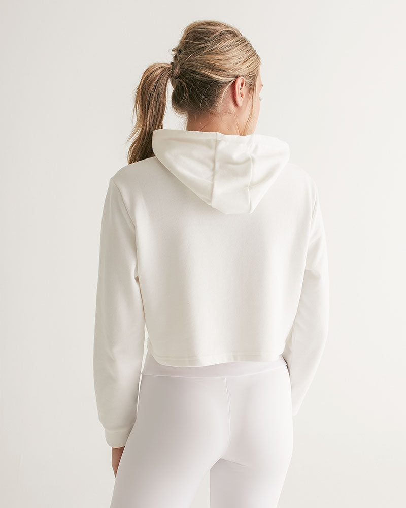 frezh-clothin.myshopify.com Love, Live. Life Women's Cropped Hoodie cloth Frezh-Clothin frezh-clothin.myshopify.com [variant_title]
