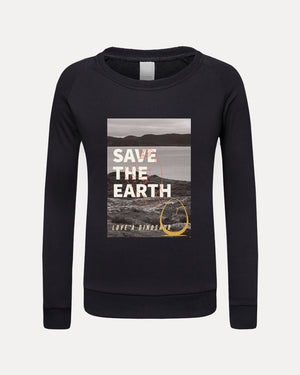 frezh-clothin.myshopify.com Save The World Kids Graphic Sweatshirt cloth Frezh-Clothin frezh-clothin.myshopify.com [variant_title]