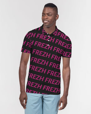 frezh-clothin.myshopify.com Frezh purple Men's Slim Fit Short Sleeve Polo cloth Frezh-Clothin frezh-clothin.myshopify.com [variant_title]
