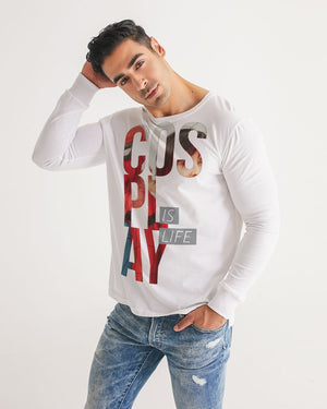frezh-clothin.myshopify.com Cosplay is life Men's Long Sleeve Tee cloth Frezh-Clothin frezh-clothin.myshopify.com [variant_title]