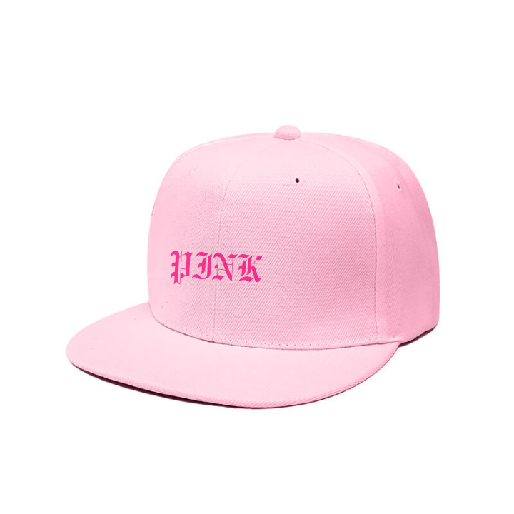 frezh-clothin.myshopify.com Custom Embroidery Snapback Hat - Old English [product_type] Podify frezh-clothin.myshopify.com Pink