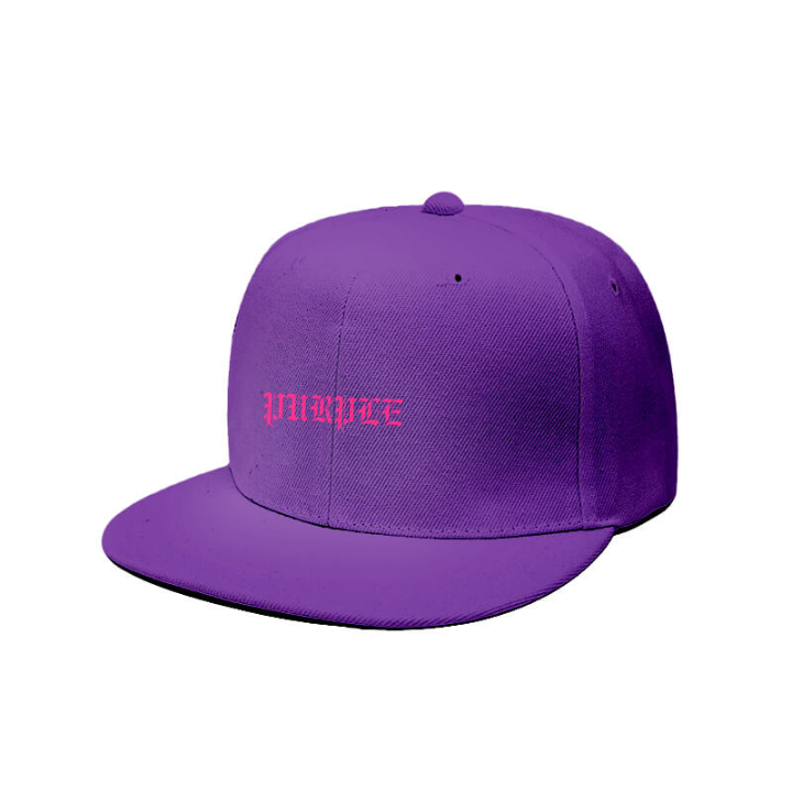 frezh-clothin.myshopify.com Custom Embroidery Snapback Hat - Old English [product_type] Podify frezh-clothin.myshopify.com Purple