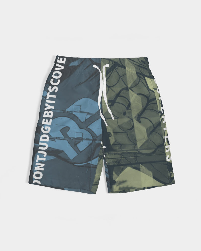 frezh-clothin.myshopify.com Dont judge by its cover Boy's Swim Trunk cloth Frezh-Clothin frezh-clothin.myshopify.com [variant_title]