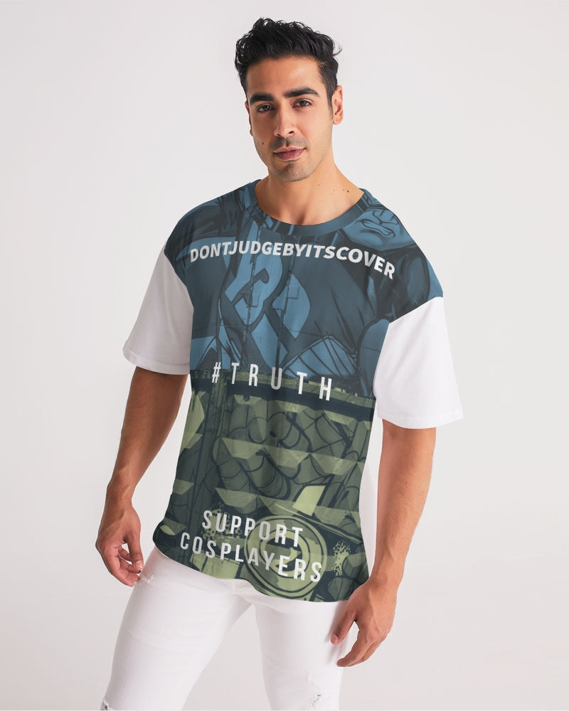 frezh-clothin.myshopify.com Dont judge by its cover Men's Premium Heavyweight Tee cloth Frezh-Clothin frezh-clothin.myshopify.com [variant_title]