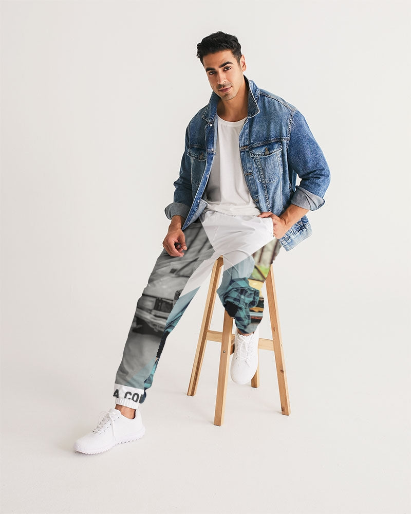 frezh-clothin.myshopify.com Two sides to a story Men's Track Pants cloth Frezh-Clothin frezh-clothin.myshopify.com [variant_title]