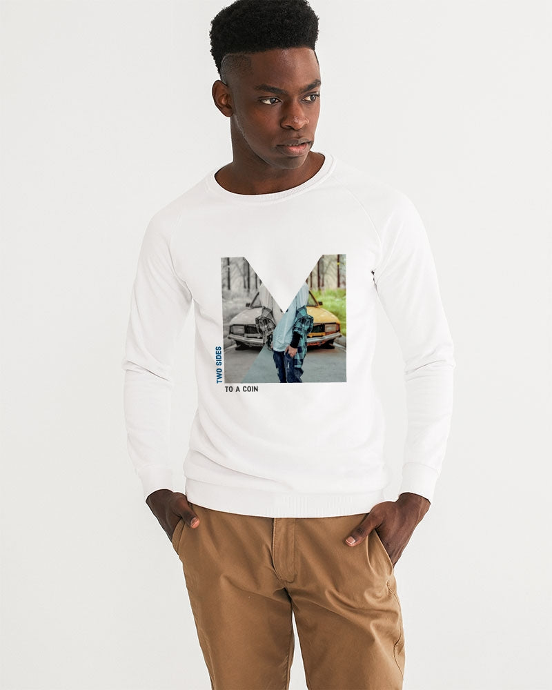 frezh-clothin.myshopify.com Two sides to a story Men's Graphic Sweatshirt cloth Frezh-Clothin frezh-clothin.myshopify.com [variant_title]