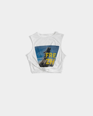 frezh-clothin.myshopify.com Stay dope Women's Twist-Front Tank cloth Frezh-Clothin frezh-clothin.myshopify.com [variant_title]