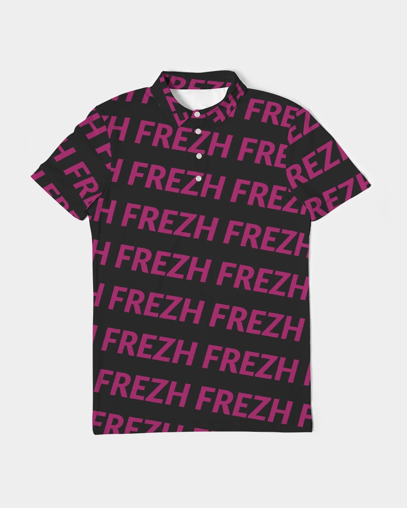 frezh-clothin.myshopify.com Frezh purple Men's Slim Fit Short Sleeve Polo cloth Frezh-Clothin frezh-clothin.myshopify.com [variant_title]