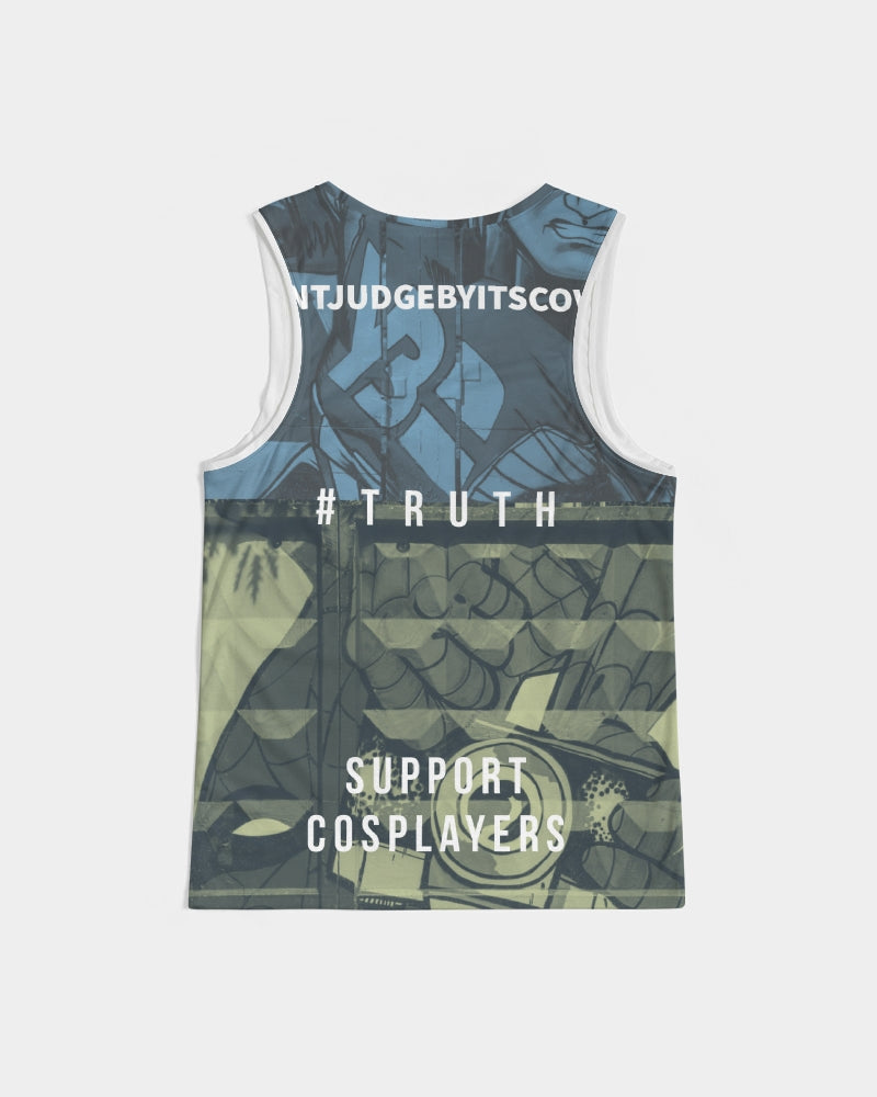 frezh-clothin.myshopify.com Dont judge by its cover Men's Sports Tank cloth Frezh-Clothin frezh-clothin.myshopify.com [variant_title]