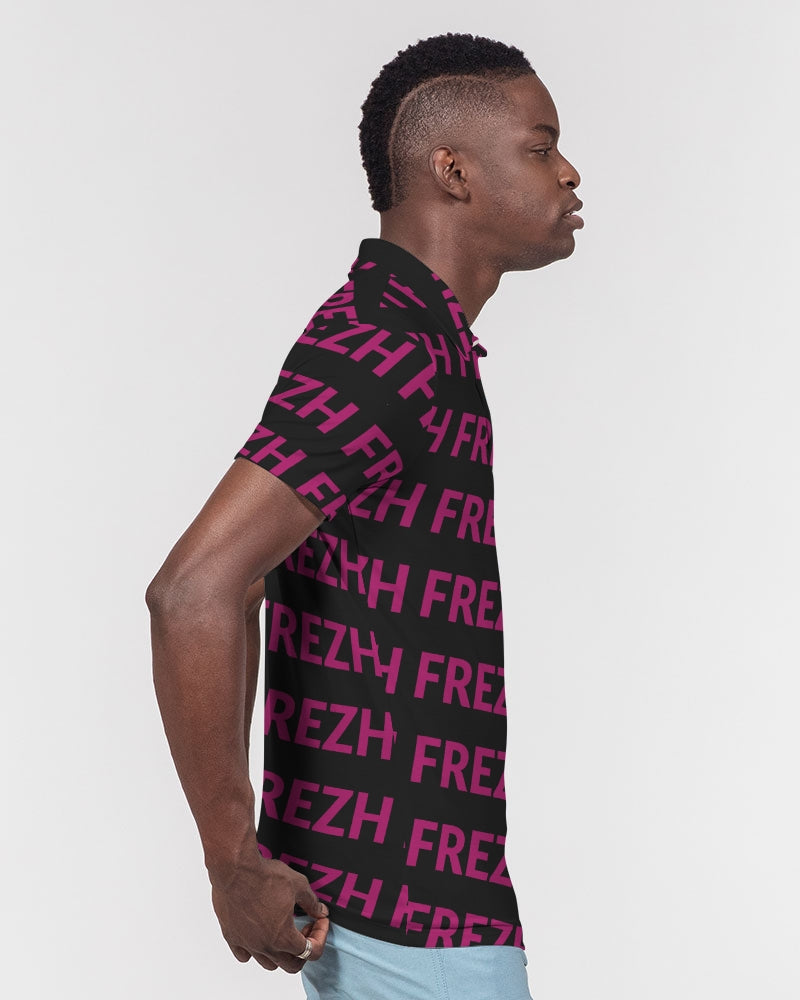 frezh-clothin.myshopify.com Frezh purple Men's Slim Fit Short Sleeve Polo cloth Frezh-Clothin frezh-clothin.myshopify.com [variant_title]