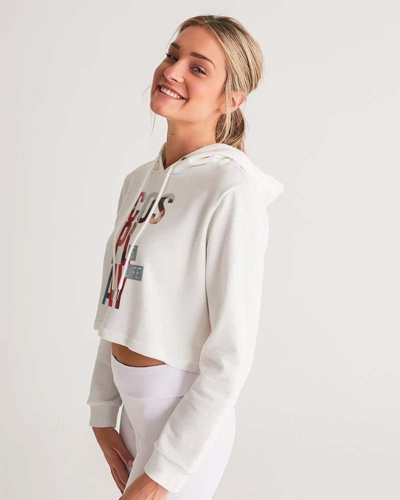 frezh-clothin.myshopify.com Cosplay is life Women's Cropped Hoodie cloth Frezh-Clothin frezh-clothin.myshopify.com [variant_title]