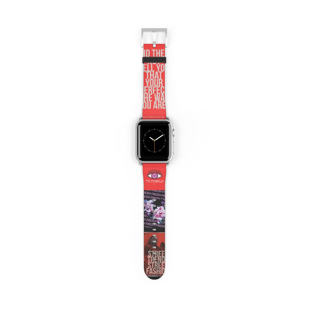 frezh-clothin.myshopify.com Frezh Watch Band Accessories Printify frezh-clothin.myshopify.com 38 mm / Silver Matte