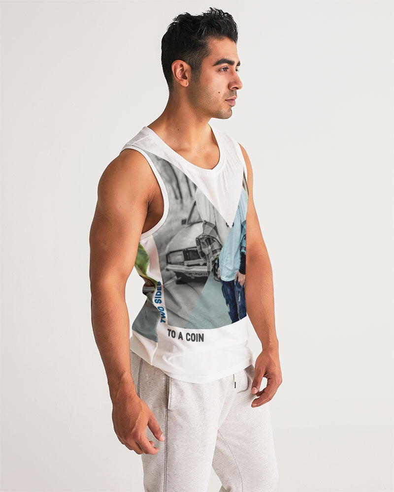 frezh-clothin.myshopify.com Two sides to a story Men's Sports Tank cloth Frezh-Clothin frezh-clothin.myshopify.com [variant_title]