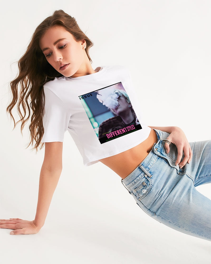 frezh-clothin.myshopify.com This is Frezh Issue Cover   Women's Cropped Tee cloth Frezh-Clothin frezh-clothin.myshopify.com [variant_title]