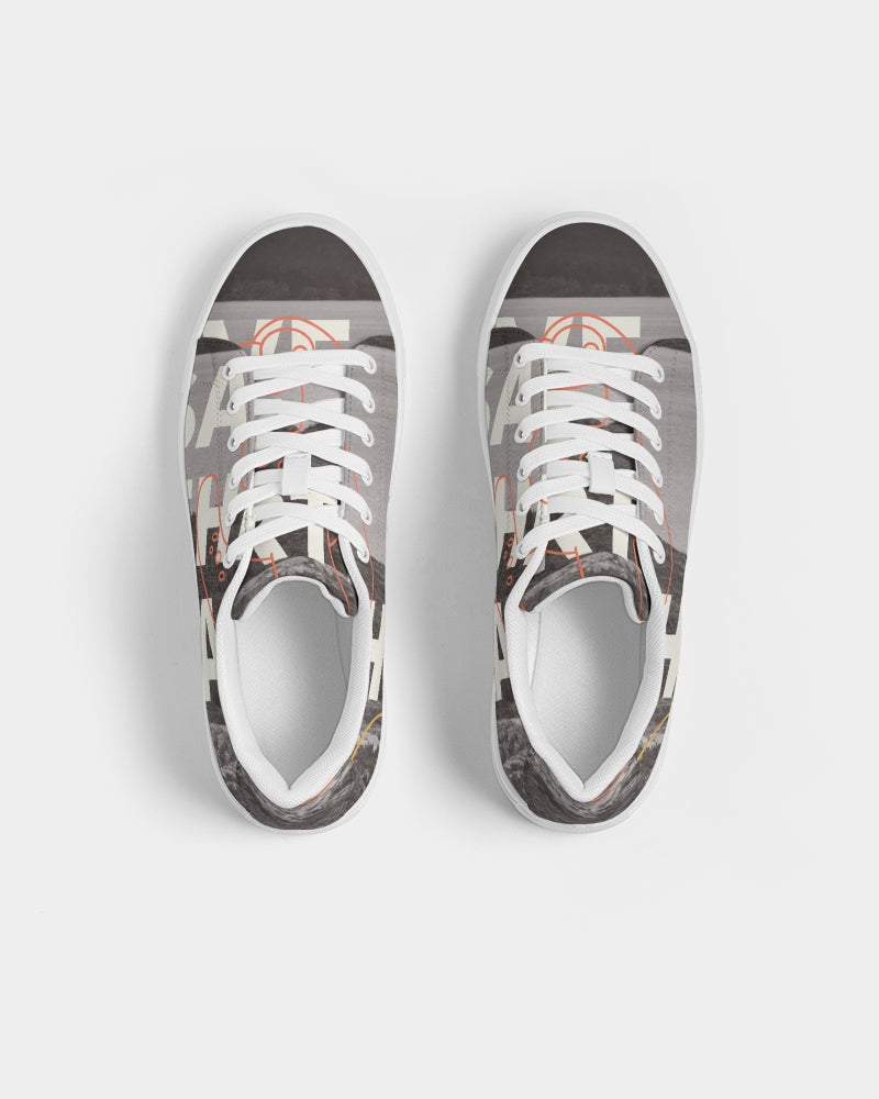 frezh-clothin.myshopify.com Save The World Women's Faux-Leather Sneaker women shoes Frezh-Clothin frezh-clothin.myshopify.com [variant_title]