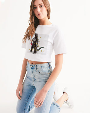frezh-clothin.myshopify.com Dinsour Women's Cropped Tee cloth Frezh-Clothin frezh-clothin.myshopify.com [variant_title]