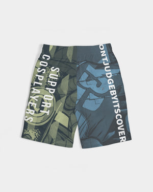 frezh-clothin.myshopify.com Dont judge by its cover Boy's Swim Trunk cloth Frezh-Clothin frezh-clothin.myshopify.com [variant_title]
