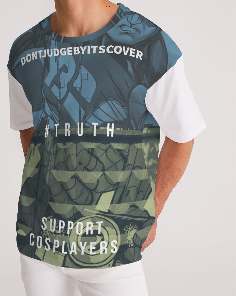 frezh-clothin.myshopify.com Dont judge by its cover Men's Premium Heavyweight Tee cloth Frezh-Clothin frezh-clothin.myshopify.com [variant_title]
