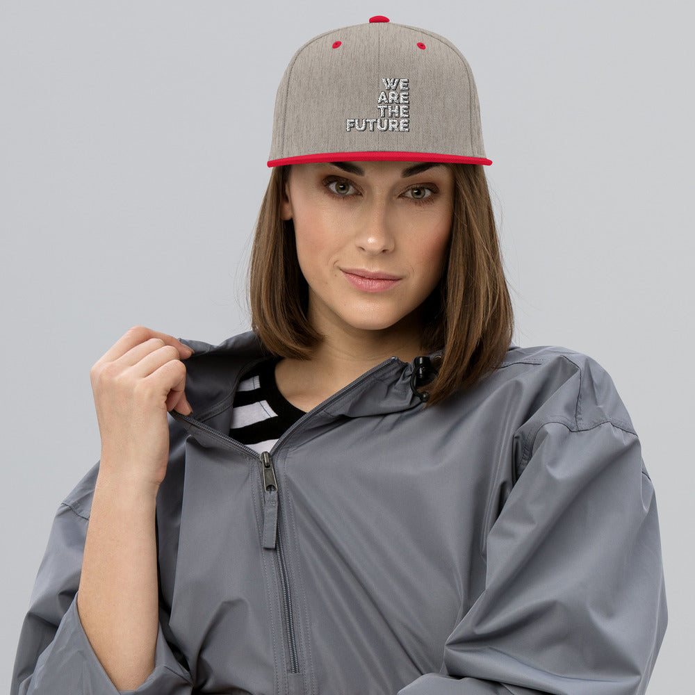 frezh-clothin.myshopify.com W.A.T.F Snapback Hat [product_type] Frezh-Clothin frezh-clothin.myshopify.com Heather Grey/ Red