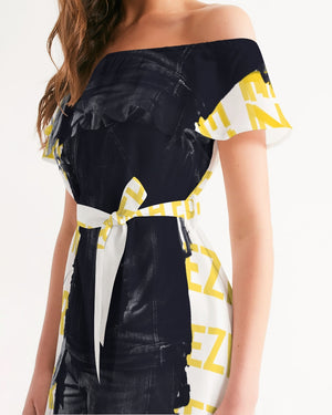 frezh-clothin.myshopify.com Frezh notice 1.0 Women's Off-Shoulder Dress cloth Frezh-Clothin frezh-clothin.myshopify.com [variant_title]