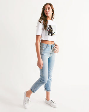 frezh-clothin.myshopify.com Dinsour Women's Cropped Tee cloth Frezh-Clothin frezh-clothin.myshopify.com [variant_title]