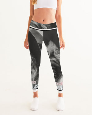 frezh-clothin.myshopify.com behind the mask Women's Yoga Pants cloth Frezh-Clothin frezh-clothin.myshopify.com [variant_title]