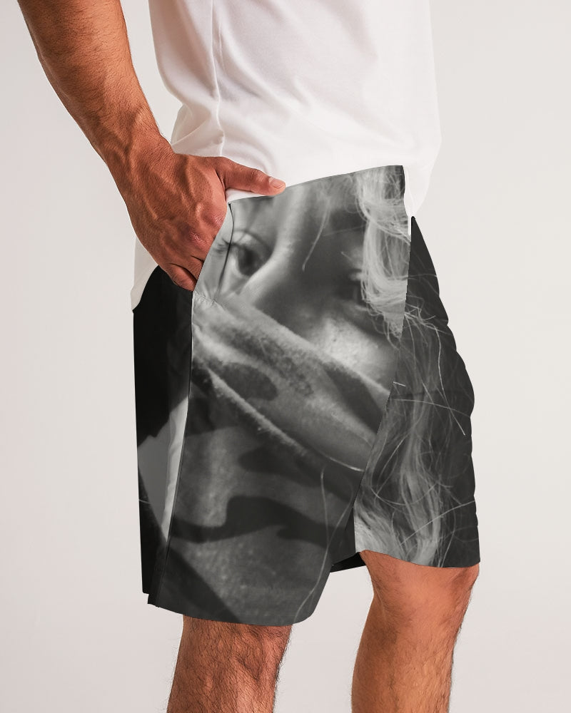 frezh-clothin.myshopify.com Behind The Mask Men's Jogger Shorts cloth Frezh-Clothin frezh-clothin.myshopify.com [variant_title]