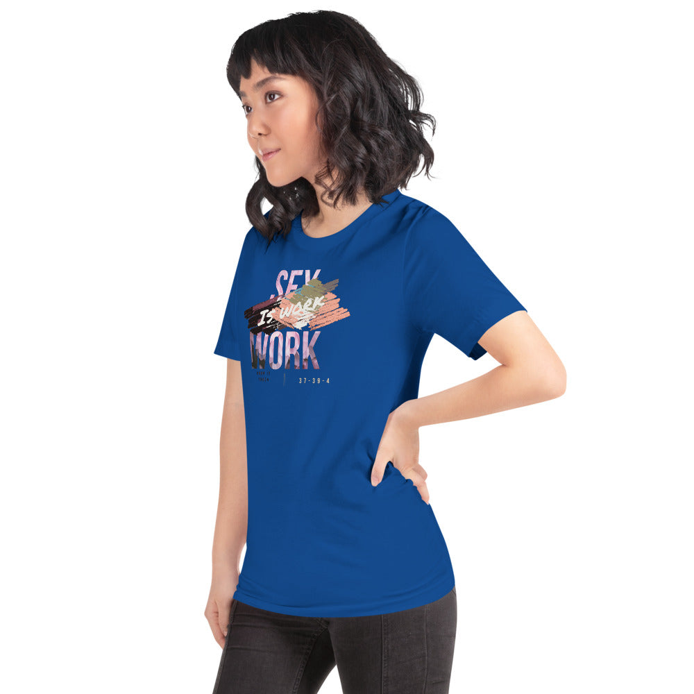 frezh-clothin.myshopify.com SEX IS WORK Short-Sleeve Unisex T-Shirt [product_type] Frezh-Clothin frezh-clothin.myshopify.com [variant_title]