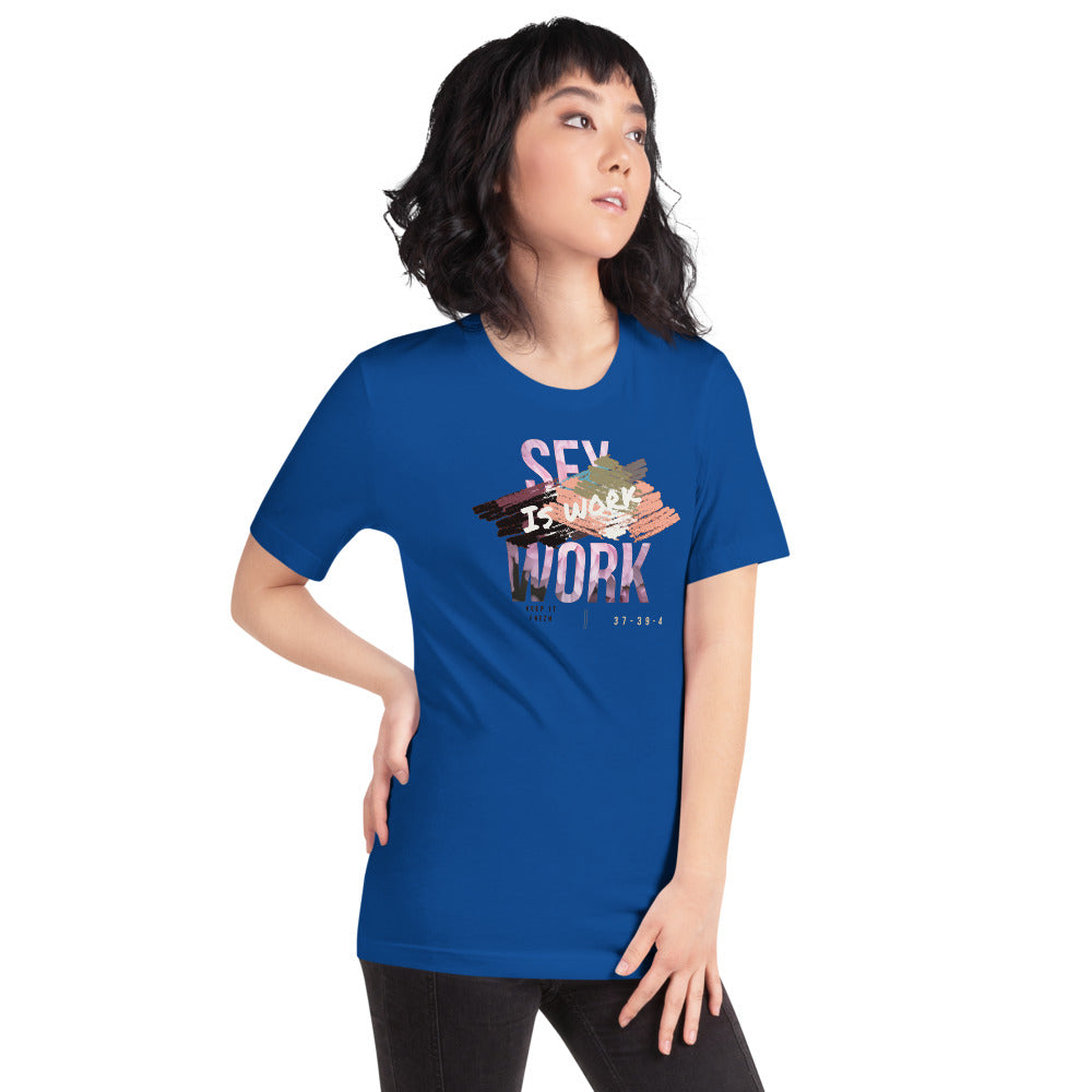 frezh-clothin.myshopify.com SEX IS WORK Short-Sleeve Unisex T-Shirt [product_type] Frezh-Clothin frezh-clothin.myshopify.com [variant_title]