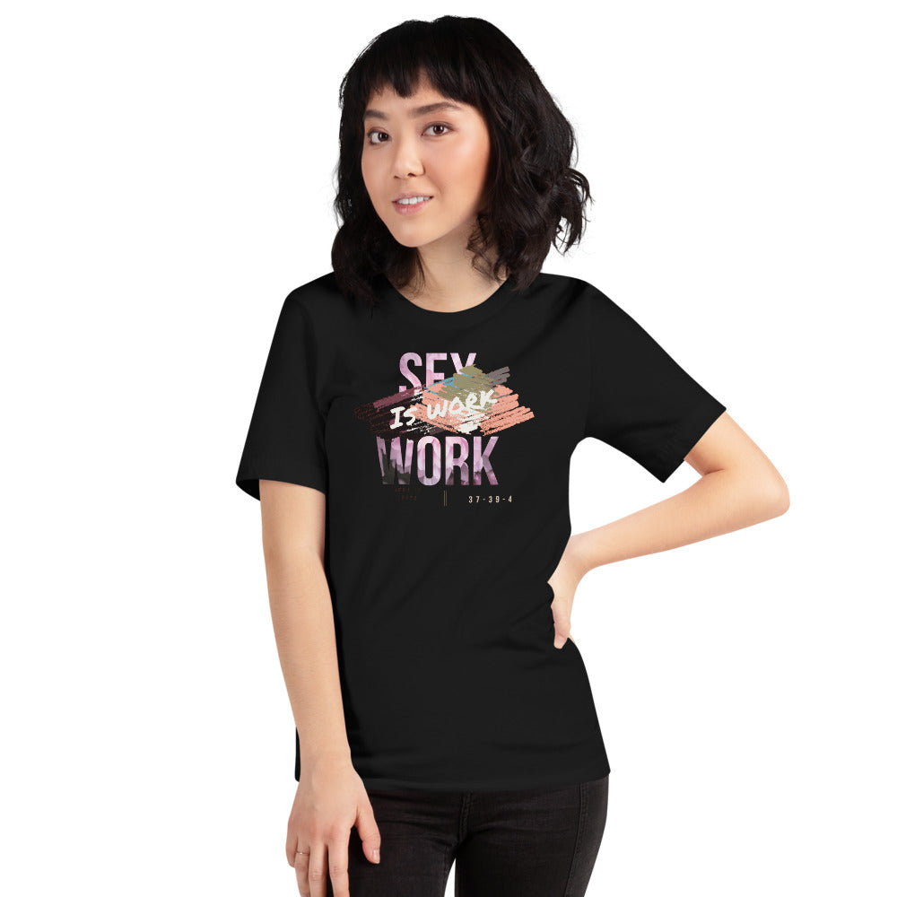 frezh-clothin.myshopify.com SEX IS WORK Short-Sleeve Unisex T-Shirt [product_type] Frezh-Clothin frezh-clothin.myshopify.com Black / XS