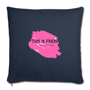 Sofa pillow with filling 45cm x 45cm - navy
