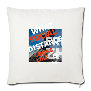 Sofa pillow with filling 45cm x 45cm - natural white