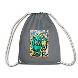 Drawstring Bag - grey